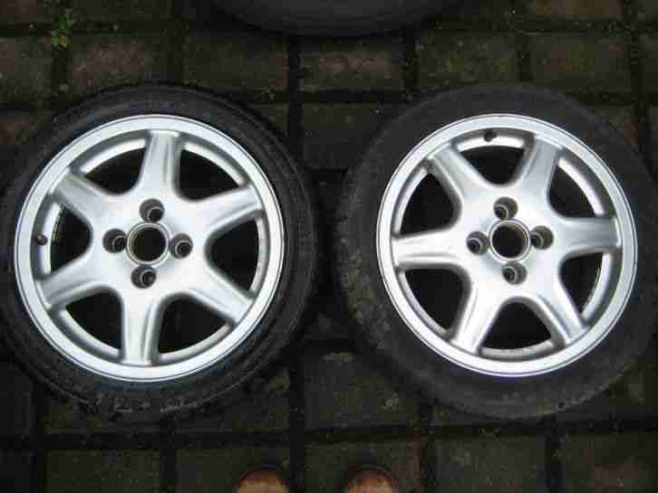  2 Alufelgen für VW Polo 6N