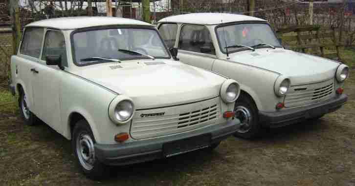 2 Stück TRABANT 1.1
