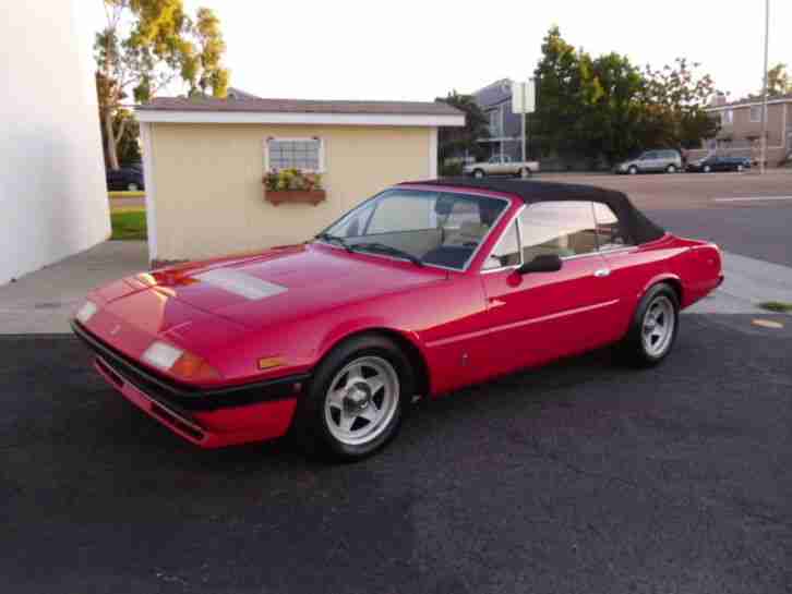 '74 Ferrari 365GT4 2+2 convertible