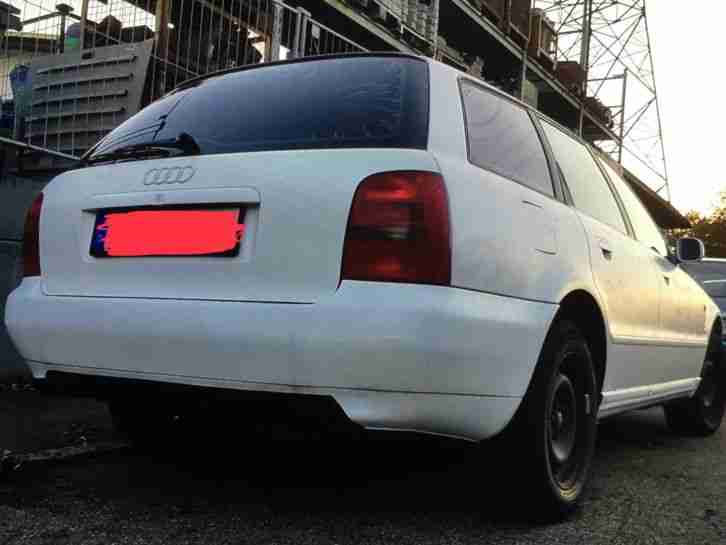 8D,  Audi A4 B5,  - S4 Avant,  weiß-schwarz