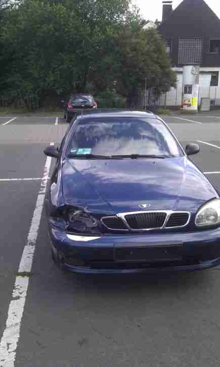 Daewoo Lanos Bj. 2002,  Unfallfahrzeug