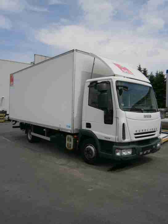 IVECO  7, 5 to Koffer Ladebordwand