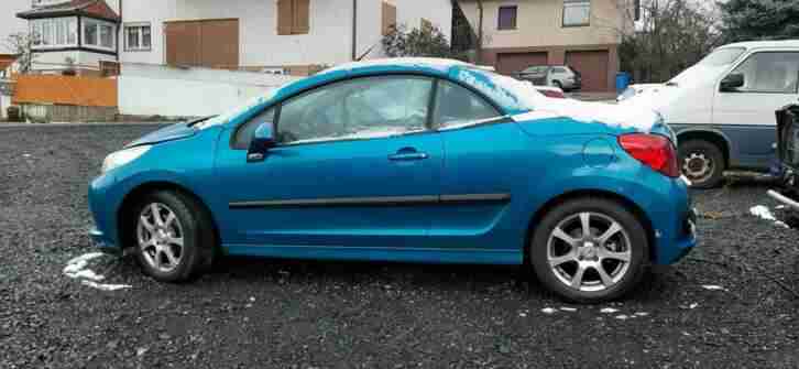 Peugeot 207cc Cabrio Unfallschaden