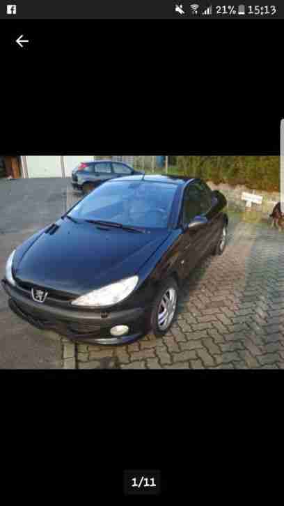 peugeot 206 cc mit 2 Jahren TÜV