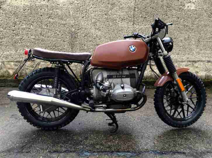 BMW R45 R65 R80 R100 SCRAMBLER CAFERACER BOBBER TRACKER TÜV 03/19