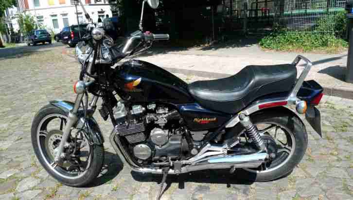 Honda Nighthawk 550 ( CB 550 ) mit Kardanwelle 46 KW/ 62 PS nur 32.000 KM Bj. 89