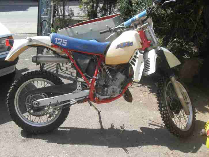 KTM 125 Cross Maschine
