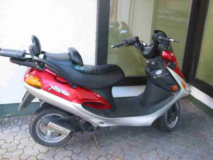 Kymko Yager Motorroller 50ccm---Bj2002---ca.km 19200--Top Zustand----lesen