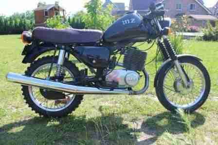 MZ ETZ 251 Bj. 1989 Custom Scrambler 250 TS ETS ES DDR Motorrad Moped