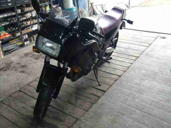 Yamaha FZR 750,  1FN,  EZ: Juni 1985,  Rarität,  L&W 4in1,  Stahlflex Bremsleitungen