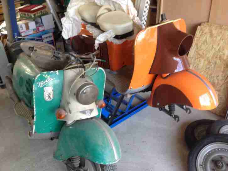 Zwei Berliner Roller SR59